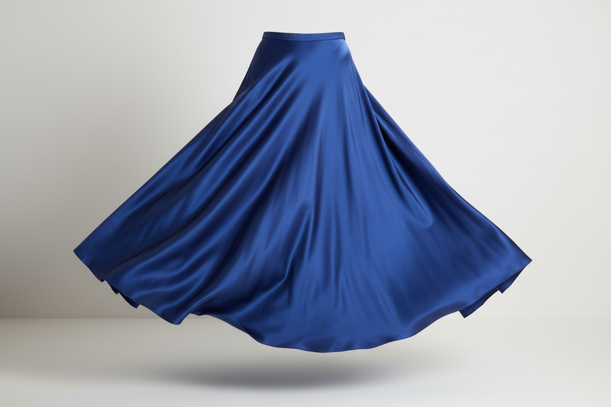 silk skirt
