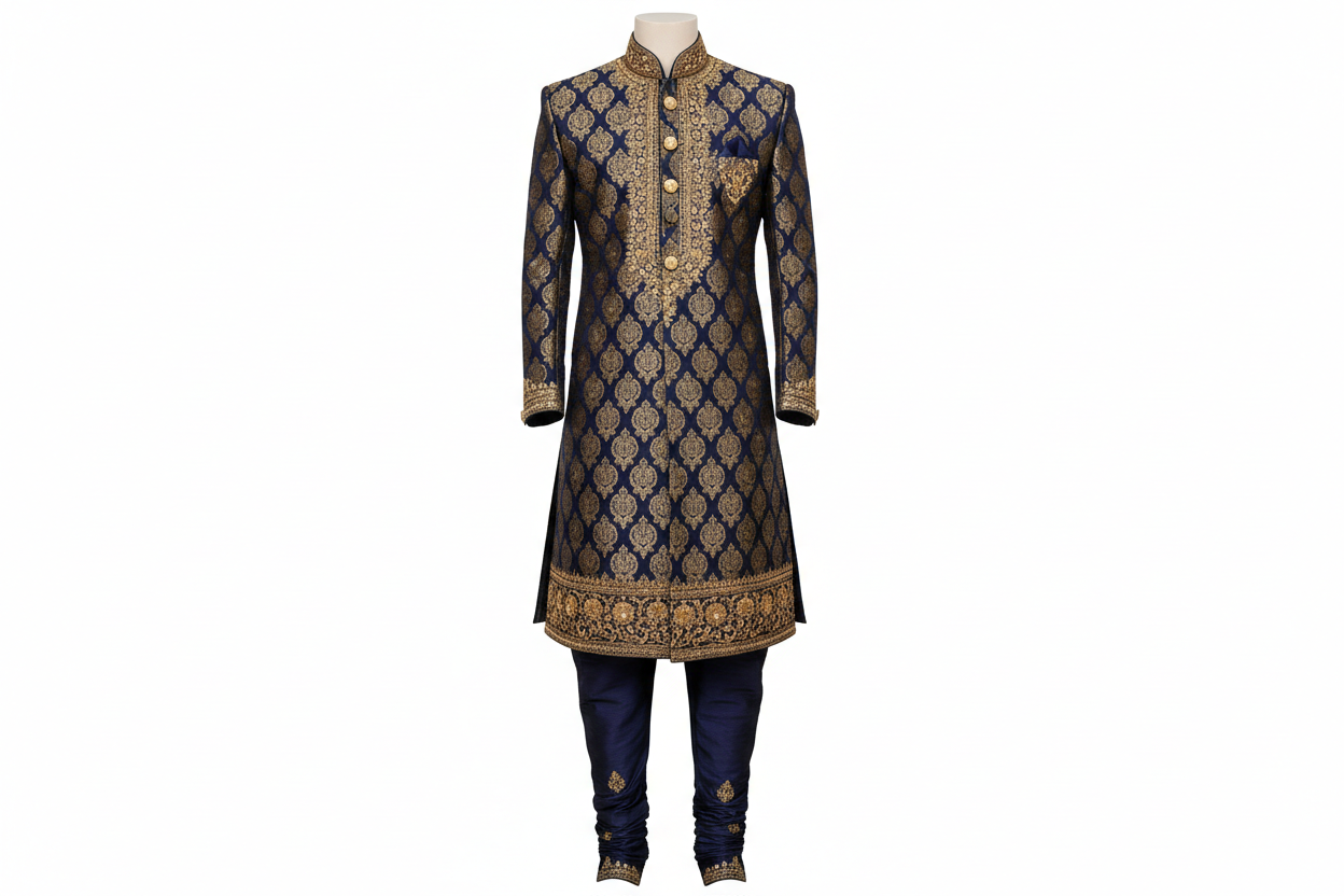 2 piece indian male tradidtional suit