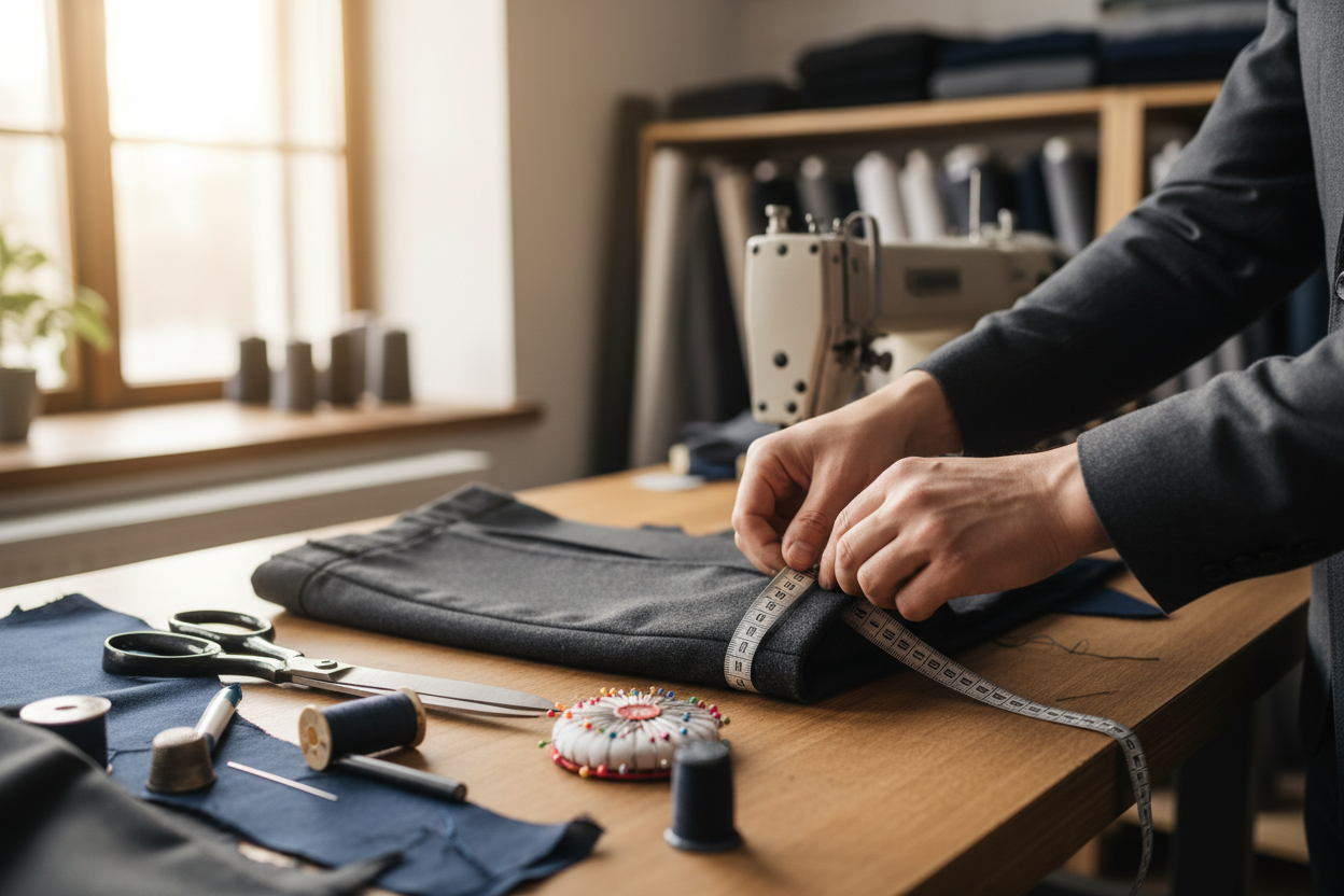 reham leg altaration trouser