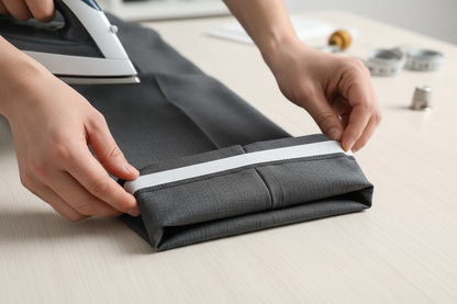 trouser shorten with tap